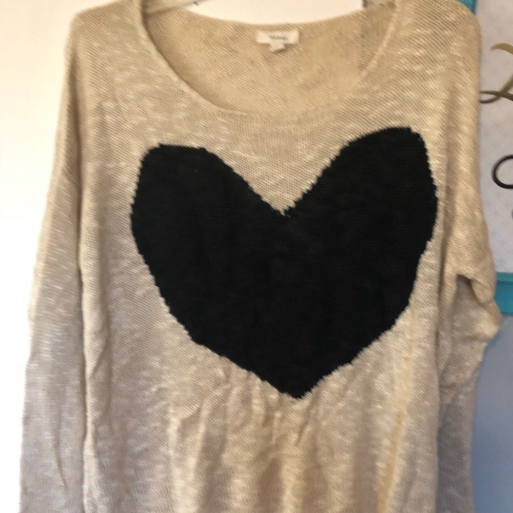 Heart sweater